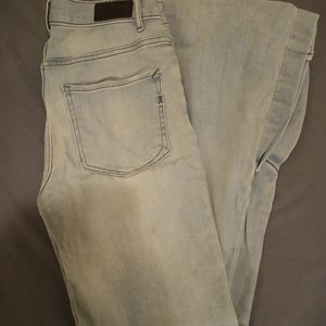 Express 4R Bell Flare High Rise Jeans